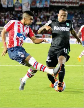  ?? FOTO ?? Andrés Rentería fue uno de los jugadores más destacados de Nacional anoche en el Metropolit­ano.