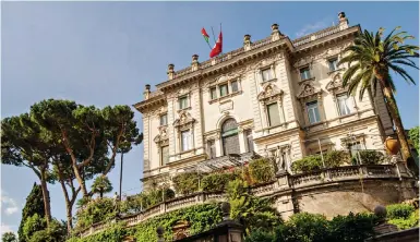  ?? Photos: Handout ?? Italy’s government is under pressure to keep the 16th century villa Casino dell’Aurora in Italian hands as it comes up for auction.