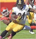  ??  ?? Pittsburgh Steelers and former University of Memphis running back DeAngelo Williams.