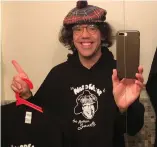  ??  ?? Show you’ve passed the litmus test for humanity with a Nardwuar the Human Serviette hoodie; use Peach Pit fridge magnets to make it clear that your music game is tight when you’re dating.