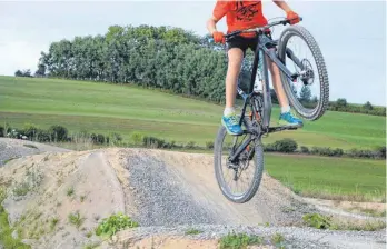  ?? ARCHIVFOTO: SIN ?? In der Ortschaft Diepoldsho­fen gibt es einen Bikepark. Nun soll in Herlazhofe­n ein weiterer hinzukomme­n.