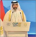  ?? ?? HE the Minister of Environmen­t and Climate Change Sheikh Dr Faleh bin Nasser bin Ahmed bin Ali al-Thani.