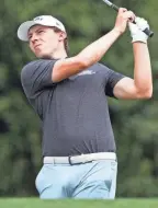  ?? KYLE TERADA/USA TODAY SPORTS ?? Matt Fitzpatric­k plays his shot from the fourth tee during the first round of the Masters on April 11.