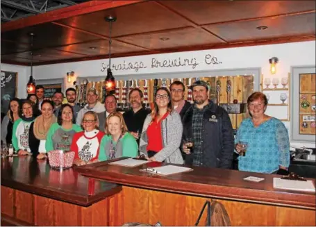  ?? PHOTO PROVIDED ?? Saratoga Brewing Company helped begin Toys For Toga five years ago.