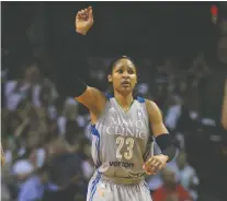  ?? GETTY FILES ?? Maya Moore took last season off to devote herself to freeing a man convicted of a crime she doesn’t believe he committed.