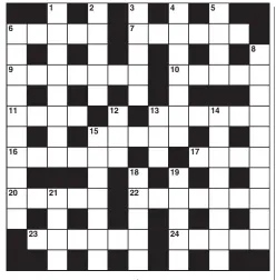  ??  ?? Both sets of clues fit both grids