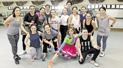  ??  ?? Front row: Mela Gozon, Nicole Morris, Sea Princess and Robby Nee Caguimbal; back row: Emma Wunsch, Sofia Elizalde, Marissa Tambunting, Tazeen Ahmed, Tamara Shamir, Sheila Ramos, Noah Ramos, Steffi Chiongbian, May Rojas, Marilu Batchelor and Marielle Po