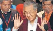  ?? REUTERS ?? Mahathir Mohamad at a news conference in Petaling Jaya.