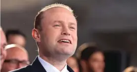  ??  ?? Joseph Muscat