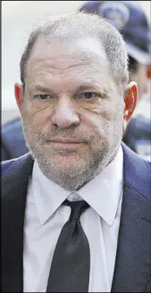  ??  ?? Harvey Weinstein arrives in June at court in New York.