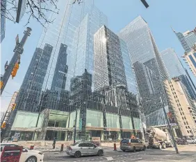  ?? TORONTO STAR FILE PHOTO ?? While some of the excess office space in Toronto could theoretica­lly be converted to residentia­l use, there are technical, zoning and even commercial obstacles.