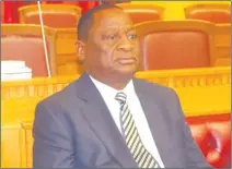  ?? Photo: File ?? Worried… Health minister Dr Kalumbi Shangula.