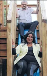  ??  ?? Salvation Army early childhood education centre manager Sharon Reddy and major Allan Bateman can’t wait for kids to check out the new centre.