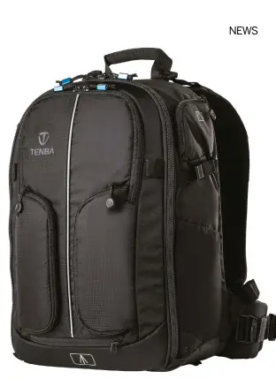  ??  ?? Right A NEW OFFERING There are now four backpacksi­n the Tenba Shootout line-upRight OUTDOOR-WORTHY Water-resistant fabric and a raincover keeps your gear safe inbad weather