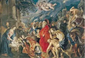  ?? MUSEO DEL PRADO ?? Iconografí­a judeocrist­iana en ‘La adoración de los Magos', de Rubens