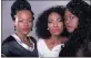  ?? PICTURE: VAL ADAMSON ?? POWERFUL: In My Own Voice actresses (from left) Okuhle Danti, Musa Njoko and Nosipho Mkhize.