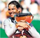  ??  ?? Clay king: Rafael Nadal put injury woes behind him on his favourite surface