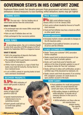  ??  ?? RBI governor Raghuram Rajan