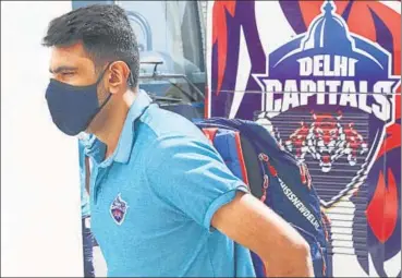  ?? BCCI ?? Delhi Capitals’s Ravichandr­an Ashwin pulled out of IPL saying he wanted to stay with his family during the pandemic.