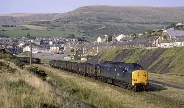 BR Blue 37147 at Blaengarw on September 10, 1985. - PressReader