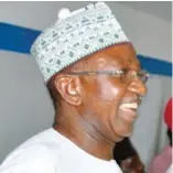  ??  ?? Senator Lawal Shuaibu