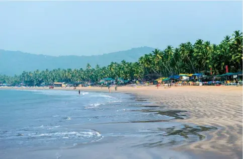  ??  ?? From top: Palolem Beach in Goa was one of Blank’s family vacation spots; the entreprene­ur discovered yoga in high school.