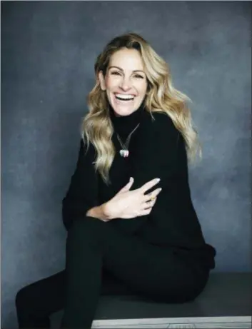  ?? VICTORIA WILL — ASSOCIATED PRESS ?? Julia Roberts poses for a portrait in New York to promote her film “Ben is Back.”