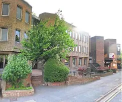  ?? Pictures: Google ?? The former Royal Mail sorting office in Sandling Road, Maidstone, is earmarked for 220 homes