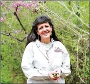  ?? Courtesy photo ?? Tamara Walkingsti­ck, who has worked for the University of Arkansas, Division of Agricultur­e, Co-operative Extension Service as an associate professor of Extension Forestry since 1996, will lead a workshop on edible trees and plants from 10 a.m. to 2...