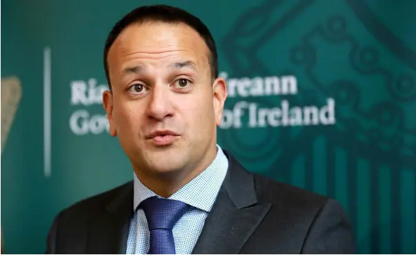  ??  ?? LEO VARADKAR: ‘Every time he’s asked to expound on his own position, the Taoiseach either hides behind the committee’s findings, or raises alarmist bugbears