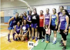  ??  ?? Los últimos toques se están dando para lo que será al Torneo Abierto Femenino de Baloncesto.