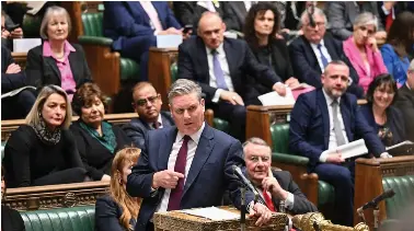 Starmer ‘to fill Cabinet with English MPs’ - PressReader