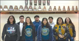  ?? Courtesy photo ?? Big Spring Choir students advanced to Area Competitio­n that will take place in January. Pictured above (not in order) are Choir Students: Gloriann Ortiz, Emily Reyes, Kayla Lara, Naomi Reyes, Joseph Fierro, Cecilio Galvan, Robert Fierro, Natalia Lopez, Jayden Tubb.