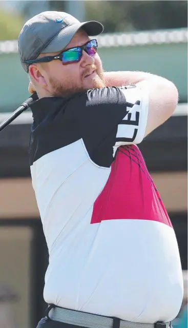  ?? Picture: STEWART McLEAN ?? SHAKING OFF RUST: Tom Trevenen, here in action at the Cairns Golf Club Sunday Stableford, has rediscover­ed his love for the sport after a five-year break.