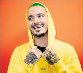  ?? INSTAGRAM @JBALVIN ?? J Balvin es uno de los artistas preferidos del expresiden­te Barack Obama.