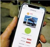  ??  ?? An app shows a fuel station is offline, a common problem. “It was a regular sight to see a car coming in on a flatbed,” said one driver.