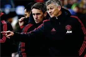  ??  ?? RED BLOODED: Solskjaer (right) has brought some swagger back to United