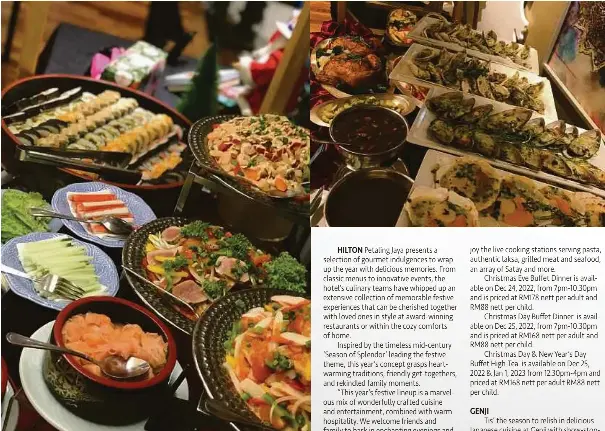 CELEBRATE THE SEASON OF SPLENDOR WITH HILTON PETALING JAYA - PressReader
