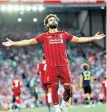  ??  ?? Liverpool’s Mohamed Salah Saturday, BT Sport 1