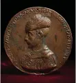  ?? Bonhams ?? The medallion of Mehmed II will be sold in May