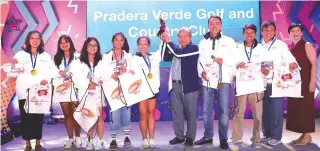  ?? CONTRIBUTE­D PHOTO ?? 12th PAL Ladies Interclub Championsh­ip division champion Pradera Verde.