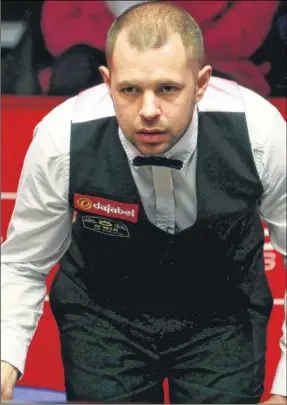  ?? Picture: World Snooker ?? Barry Hawkins hopes the high-profile UK Championsh­ip with give him an extra boost