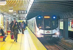  ?? DAVID COOPER TORONTO STAR FILE PHOTO ?? Instead of fighting over LRT versus subway versus bus, we should be opting for the technology and mode of transit that best suits the route and the traveller, writes Royson James.