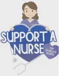  ??  ?? HOSPICE: Support a Nurse campaign logo.