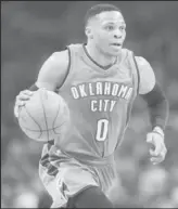  ??  ?? Russell Westbrook