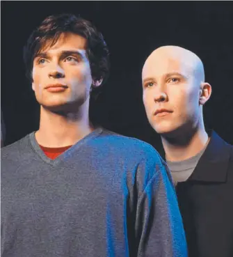  ??  ?? Smallville stars Tom Welling and Michael Rosenbaum will be at the Gold Coast Supanova expo.