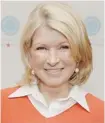  ??  ?? Martha Stewart