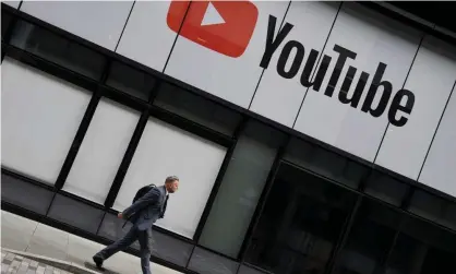  ??  ?? YouTube’s new policy comes a day after Facebook expanded its own policy on vaccinatio­n content. Photograph: Toby Melville/Reuters