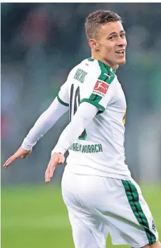  ?? FOTO: DPA (ARCHIV) ?? Thorgan Hazard hat bei Borussia den Abflug gemacht und spielt nun für Borussia Dortmund.