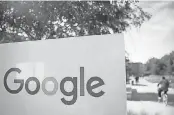  ?? JOSH EDELSON, AFP/ GETTY IMAGES ?? In a bid to end a boycott of Google and YouTube by major advertiser­s in the United Kingdom, Google says it will pull online ads from controvers­ial content.